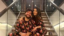 Kiper Liverpool Alisson Becker dan istrinya Natalia Loewe. (foto: www.instagram.com/natalialbecker)