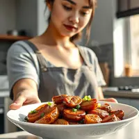 resep sosis saus tiram ©Ilustrasi dibuat AI