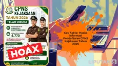 Cek Fakta: Hoaks Informasi Pendaftaran CPNS Kejaksaan 2026