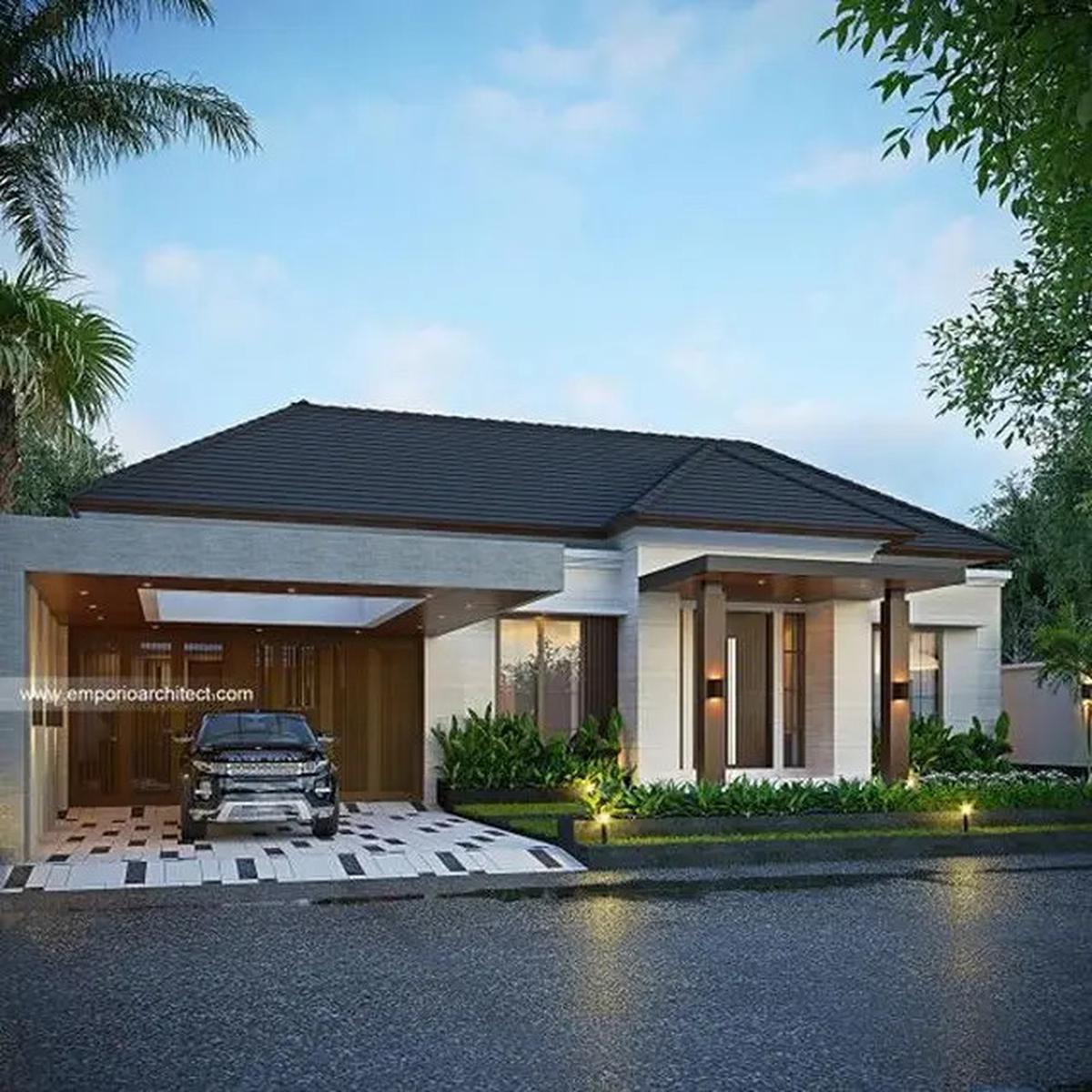 Model Rumah Terbaru 2025 dengan Atap Limas, Intip Potret Desainnya yang Tak Kalah dengan Gaya Modern