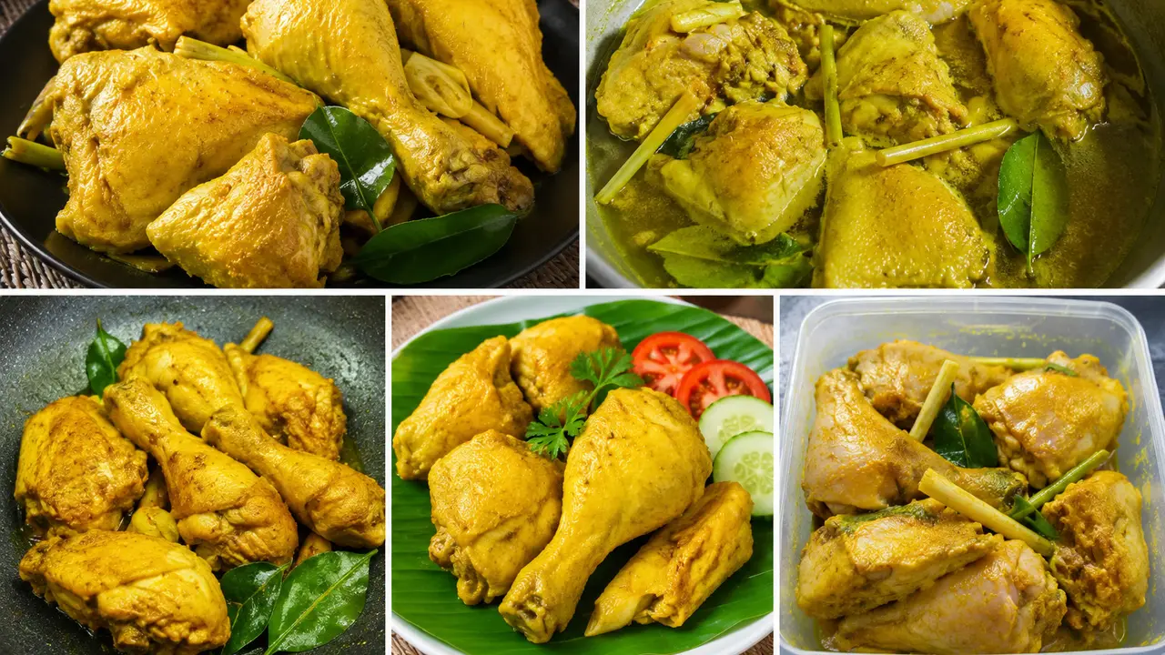 Cara Membuat Ayam Ungkep Kuning yang Bumbu Meresap Sampai Tulang