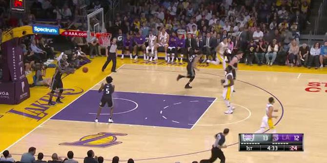 VIDEO : Cuplikan Pertandingan NBA, Kings 84 vs Lakers 83