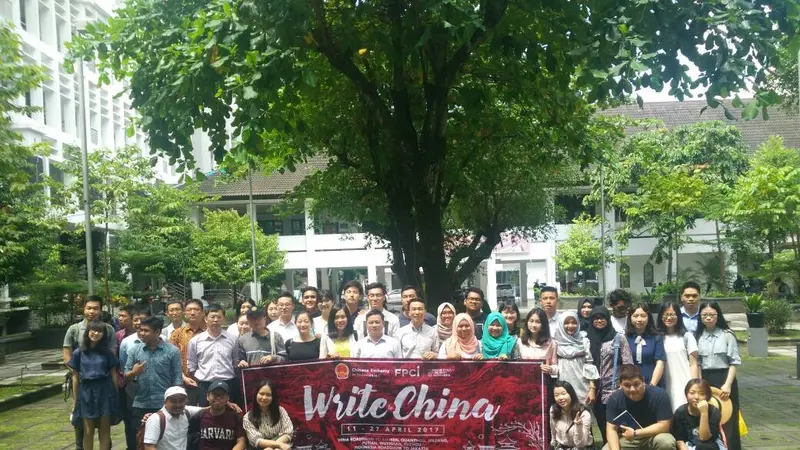 Mahasiswa China kunjungi Yogyakarta. (Liputan6.com/Switzy Sabandar)