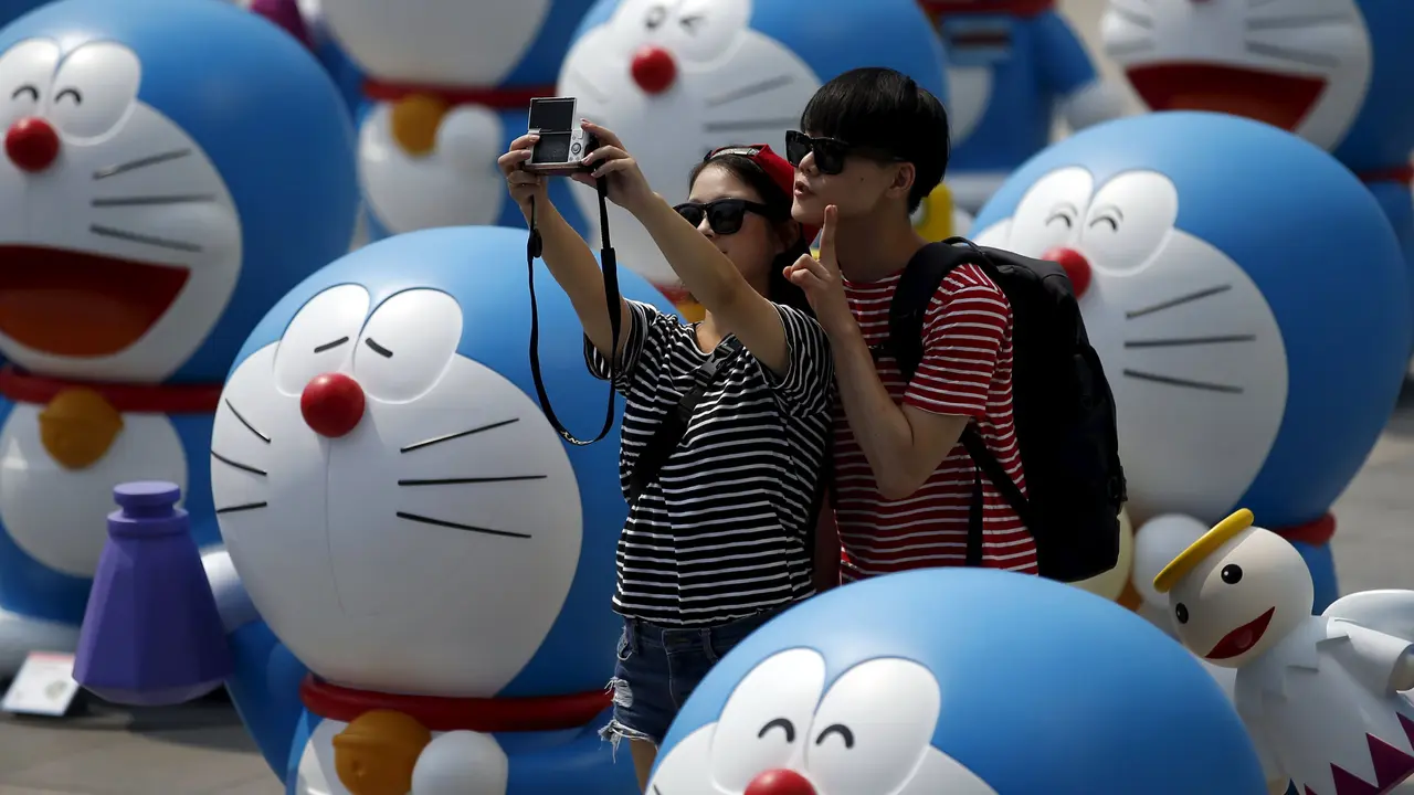 20150831-Pameran Patung Doraemon-Korea