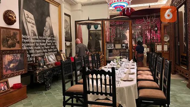 Ruangan yang menyimpan barang peninggalan Raden Saleh di House of Tugu Jakarta