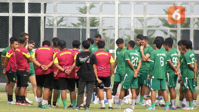 FOTO Sesi Latihan Persebaya