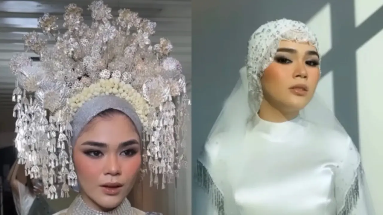 Tampilan Sivia Azizah Menikah di Usia 25 Tahun