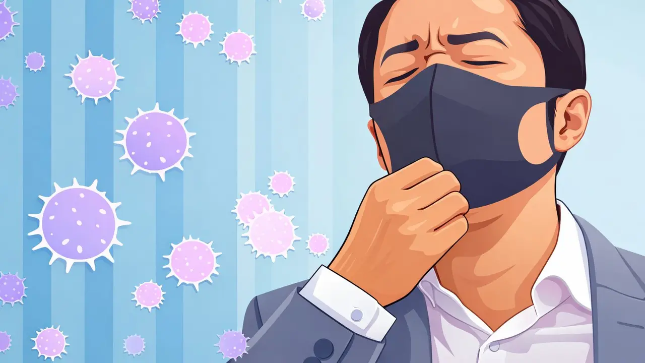 Ilustrasi penderita Super Flu
