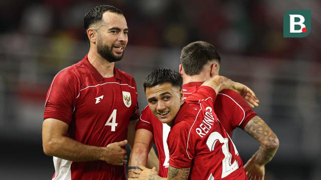Foto: Surabaya Jadi Saksinya, Eliano Reijnders Cetak Gol Debut di Timnas Indonesia