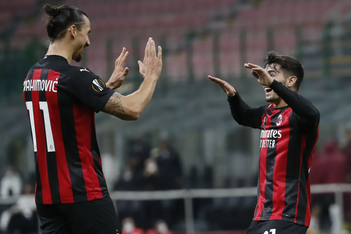 Gelandang serang AC Milan, Brahim Diaz.