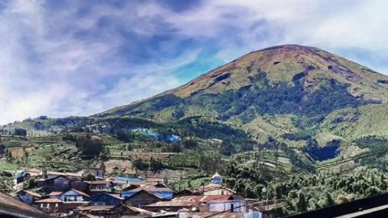 Pemandangan Gunung Sindoro