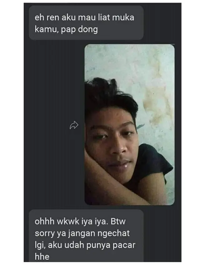 6 Chat Ditolak Halus karena Paras Tak Sesuai Kriteria Ini Bikin Senyum Getir