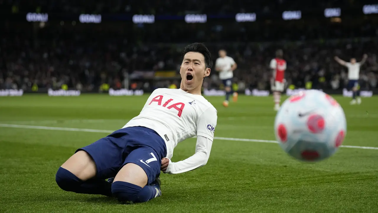 Foto: Tambah Pundi-pundi Gol Saat Kalahkan Arsenal, Son Heung-min Panaskan Gelar Sepatu Emas Liga Inggris Musim Ini