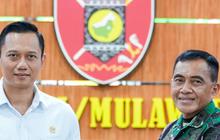 Kembali ke Almamater, AHY Serahkan Sertifikat Markas Kogabwilhan II