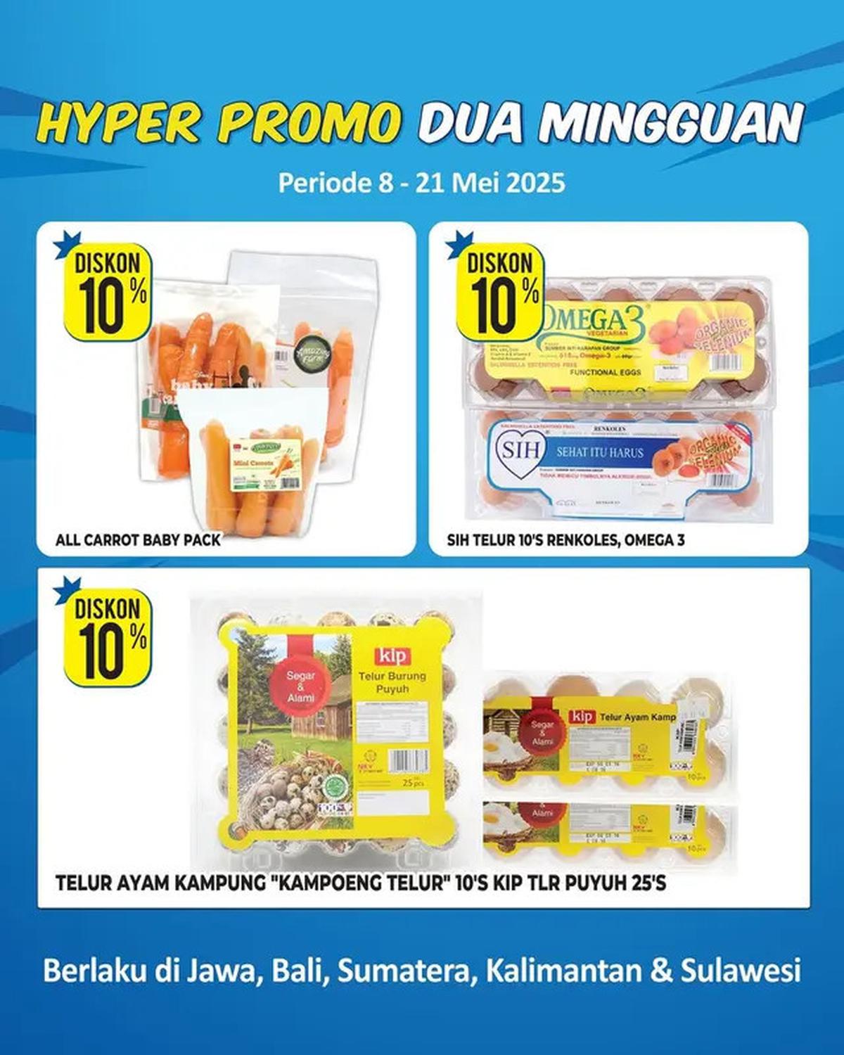 Promo Hypermart Hari Ini 14 Mei 2025, Ini Pilihan Diskon Menarik untuk Kebutuhanmu