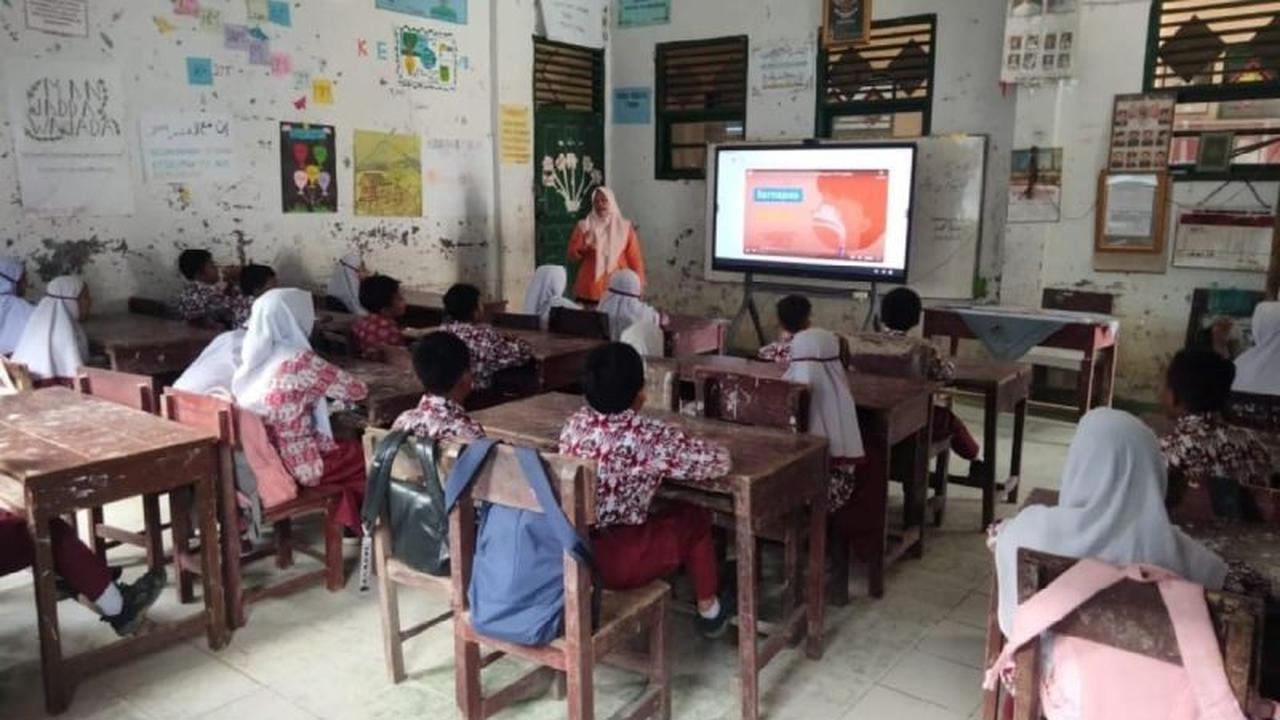TNI Pulihkan Sekolah Pasca-Bencana di Tapanuli Selatan, Aktivitas Belajar Kembali Normal