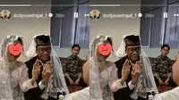 Pernikahan Doddy Sudrajat, ayah mendiang Vanessa Angel (https://www.instagram.com/stories/dodysoedrajat_1/)