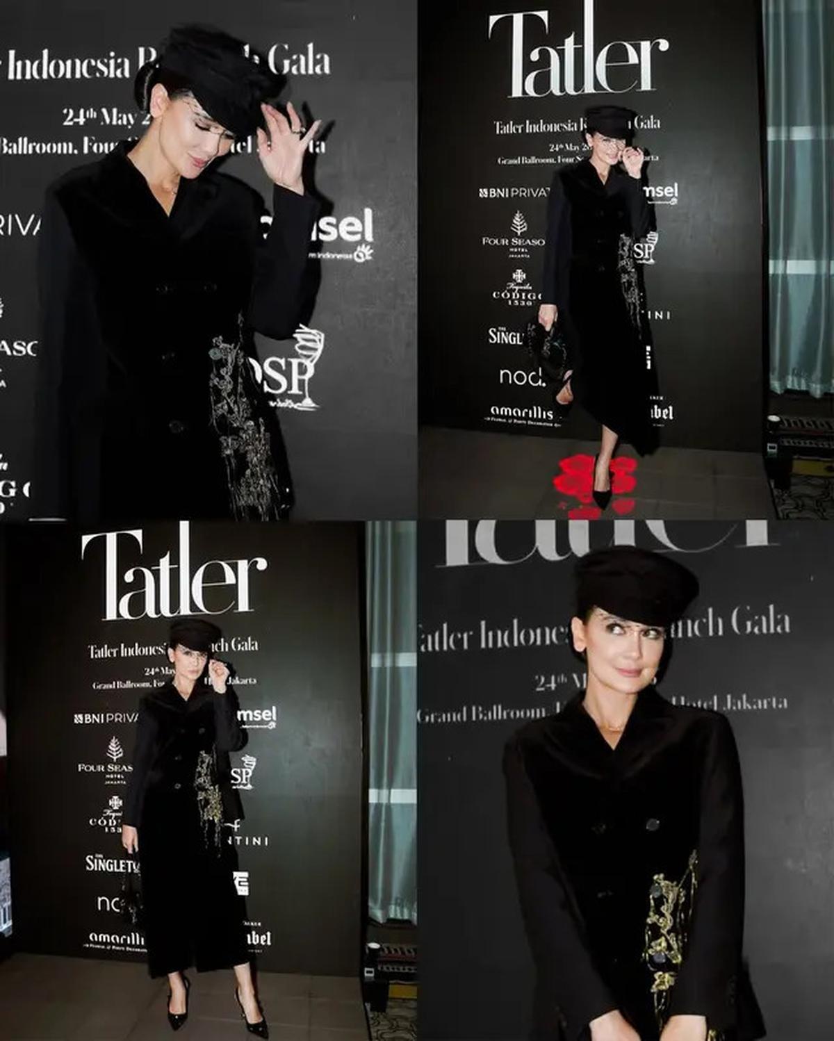 Potret Terbaru Gaya Couple Serba Hitam Luna Maya dan Maxime Bouttier, Stylish dan Elegan