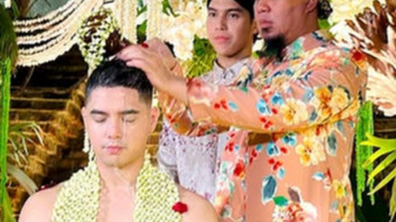 5 Potret Haru Siraman Al Ghazali, Ahmad Dhani, Mulan Jameela, Maia Estianty dan Irwan Mussry Hadir