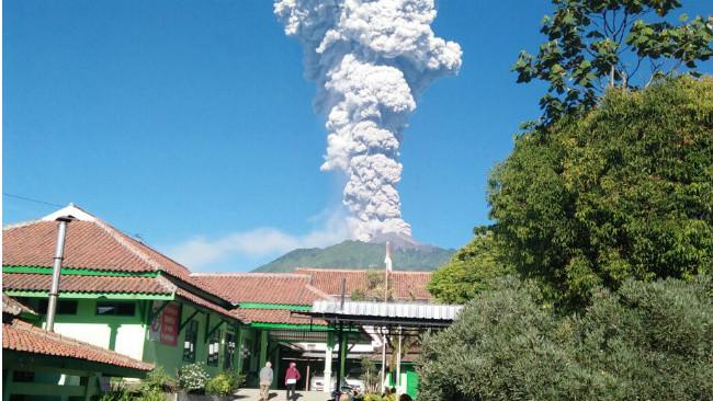 Erupsi Gunung Merapi. (Liputan6.com/Istimewa)