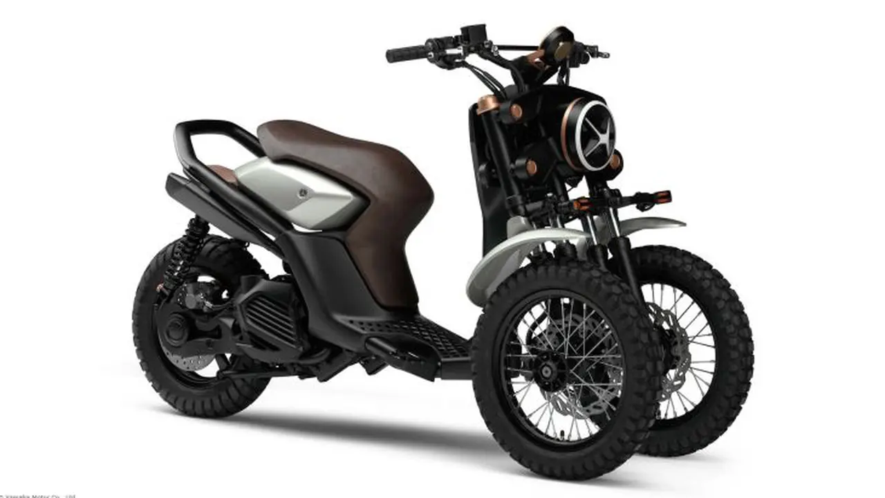 Skutik Roda Tiga Yamaha Ini Khusus Bagi Penghobi Garuk Tanah