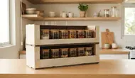 Cara Membuat Rak Bumbu dari Kardus Bekas agar Dapur Terlihat Lebih Luas