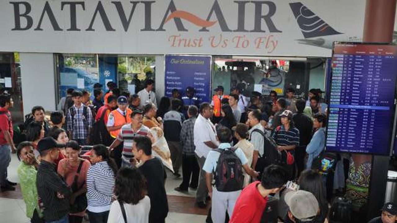 Puluhan calon penumpang Batavia Air kesal gagal berangkat