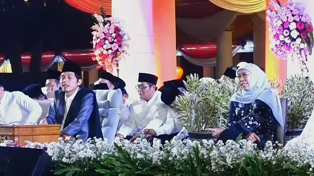 Pesan Khofifah dan Gus Iqdam saat Peringatan Hari Santri, Ajak Masyarakat Jaga Keutuhan Bangsa