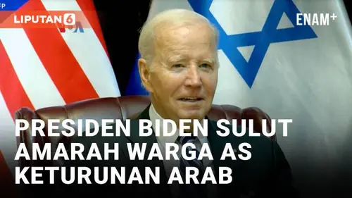 VIDEO: Perang Israel-Hamas, Presiden Biden Kena Dampak Buruknya?