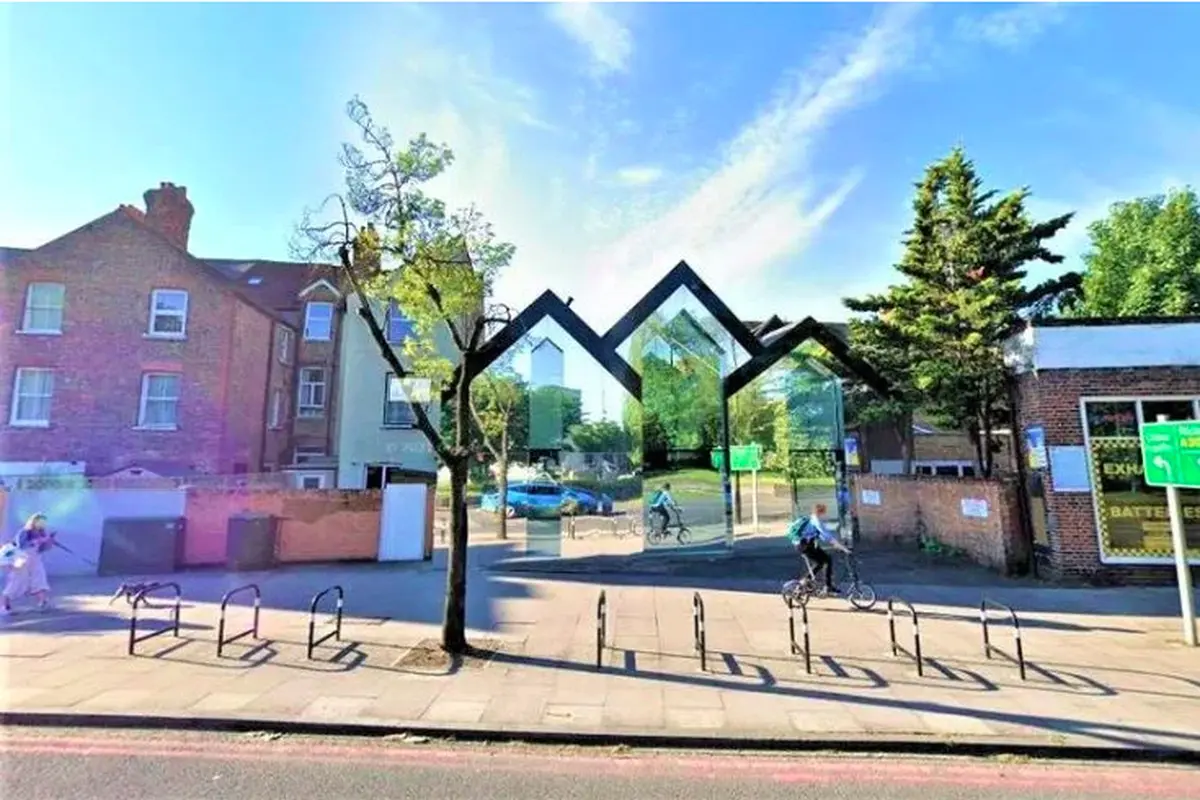 invisible house di London jadi viral