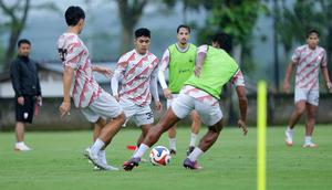 Tim Persis Solo saat latihan di BRI Super League 2025/2026. (Dok. ileague.id)