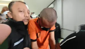 Tampang Pembacok Suporter Bola di Bogor, Kini Tertunduk Usai Tersangka