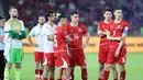 Raut kecewa para pemain Timnas Indonesia setelah kalah dari Bulgaria dalam final FIFA Series 2026 di tadion Utama Gelora Bung Karno, Senayan, Jakarta, Senin (30/03/2026). (Bola.com/M Iqbal Ichsan)