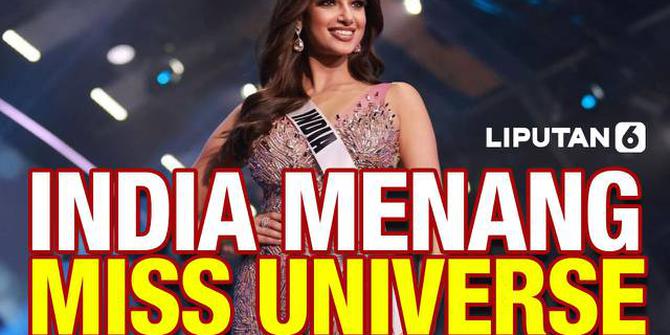 VIDEO: Harnaaz Sandhu, Pemenang Miss Universe 2021 dari India