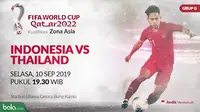 Kualifikasi Piala Dunia 2022 - Indonesia Vs Thailand (Bola.com/Adreanus Titus)