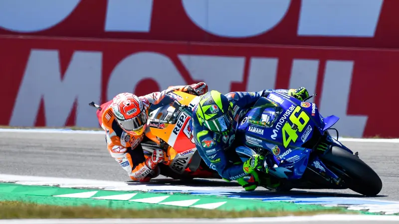 Valentino Rossi, Marc Marquez,