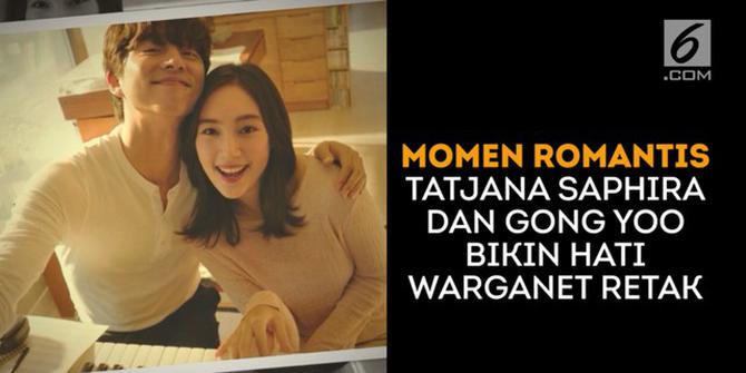VIDEO: Momen Romantis Tatjana Saphira dan Gong Yoo Bikin Hati Warganet Retak