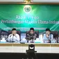 Wakil Presiden RI ke 10 dan 12, Jusuf Kalla atau JK menghadiri Rapat Pleno Dewan Pertimbangan MUI di Kantor Majelis Ulama Indonesia (MUI) Jalan Proklamasi, Jakarta, Rabu, (17/07/2024). (Ist).