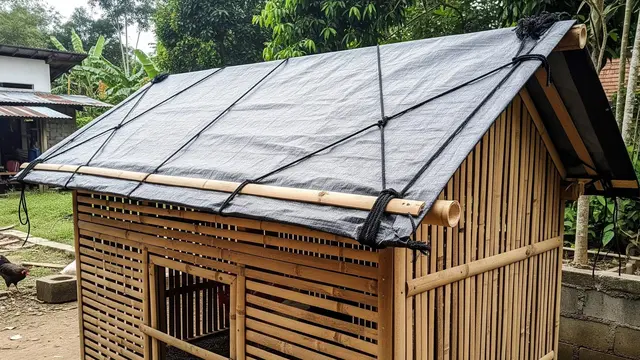 desain kandang ayam yang bikin ayam cepat bertelur