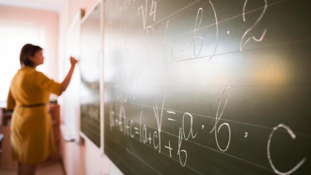 Ilustrasi guru, mengajar