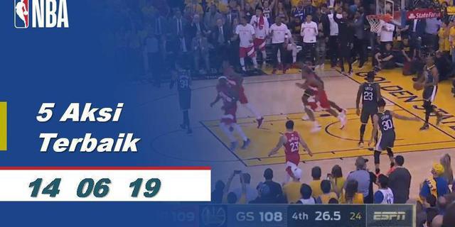 VIDEO: 5 Aksi Terbaik pada Game 6 Final NBA 2019