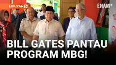 Bill Gates Pantau Program MBG di SDN Jati 03 Jakarta