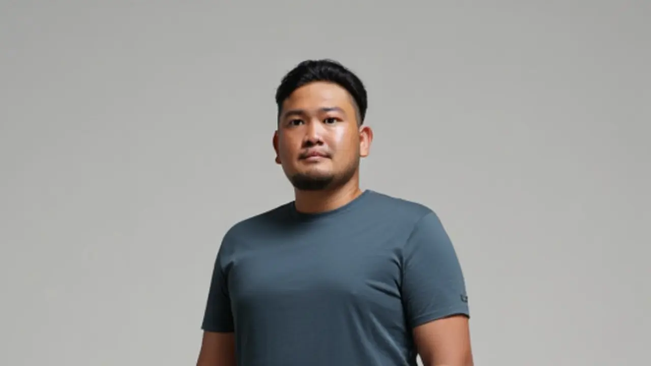 Ide Outfit yang Cocok untuk Pria Gemuk/Ilustrasi gambar oleh AI