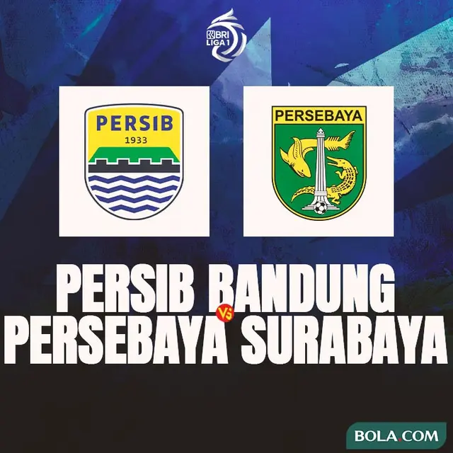 Liga 1 - Persib Bandung Vs Persebaya Surabaya