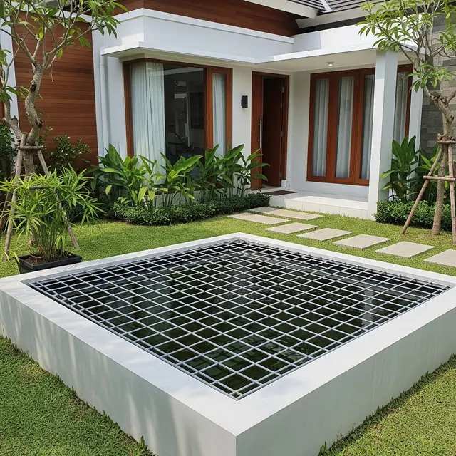 Ide Kolam Ikan Depan Rumah Tanpa Galian yang Aman untuk Balita
