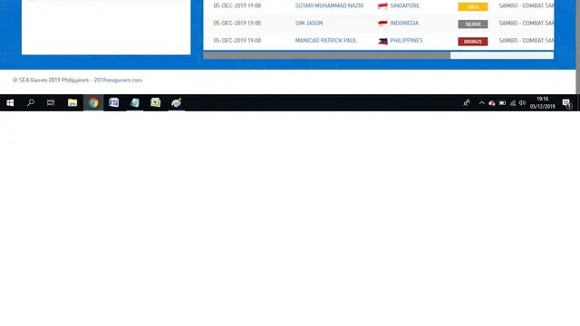 Klasemen SEA Games 2019