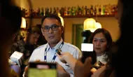 Sekretaris Jenderal Kementerian Perhubungan Antoni Arif Priadi menjelaskan mengenai perhelatan maritim kelas dunia dan manifestasi nyata dari tekad Indonesia sebagai poros maritim dunia. (Istimewa)