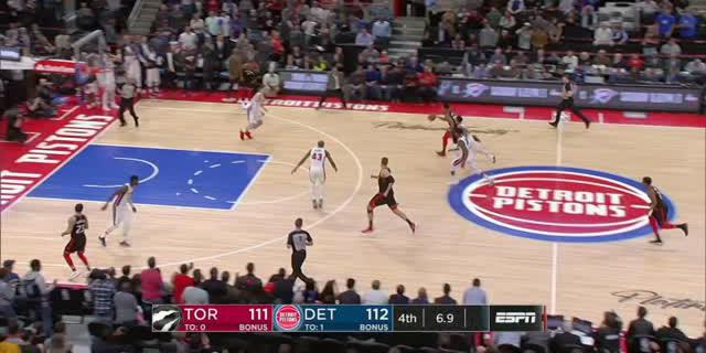 VIDEO : Cuplikan Pertandingan NBA, Raptors 121 vs Pistons 119