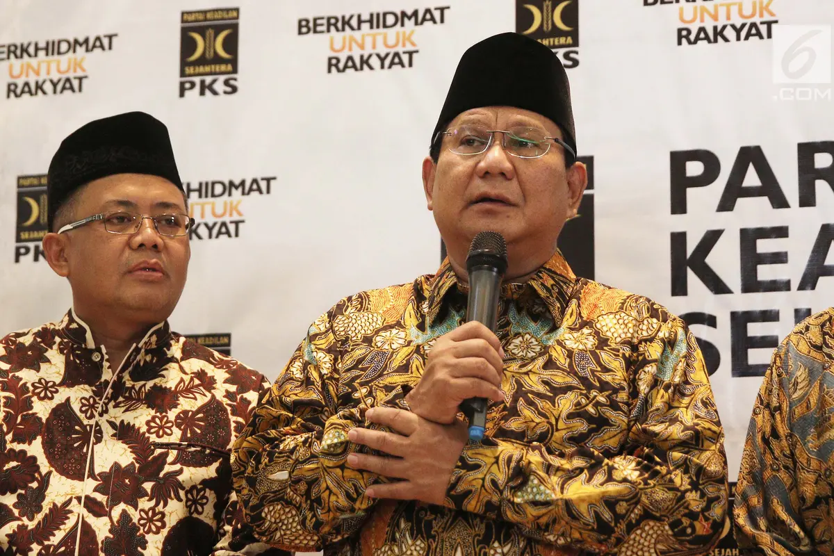 Pertemuan Prabowo dan Petinggi PKS