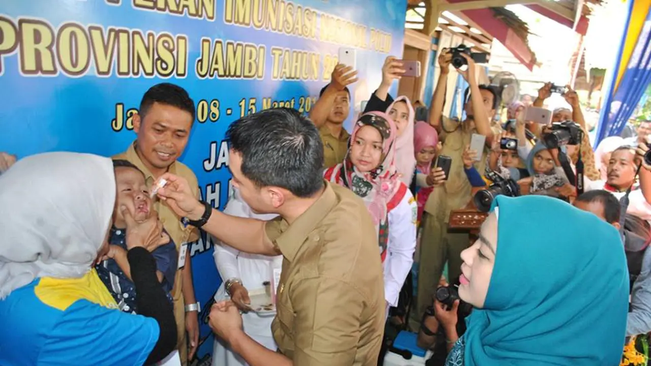 Target Imunisasi Meleset, Ribuan Balita Jambi Akan di-Sweeping